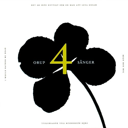 4 sånger Orup