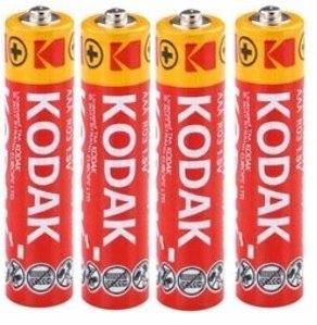 4 Szt Baterie Kodak Aa Super Heavy Zinc R6 1,5V Kodak