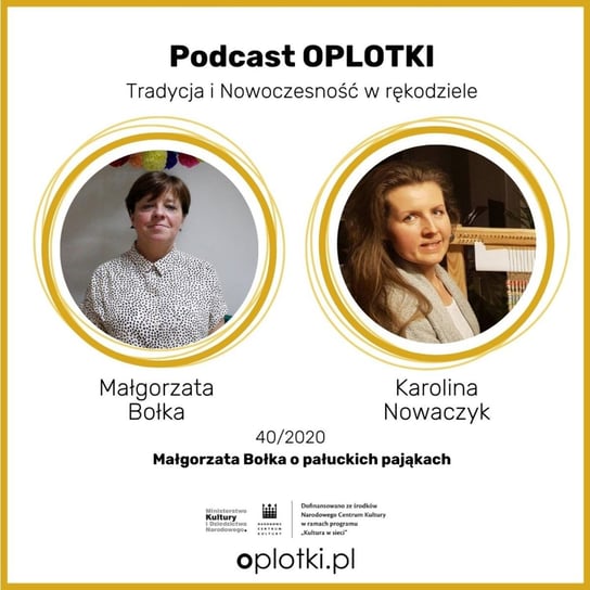 #40 Małgorzata Bołka o pałuckich pająkach - 2020 - Oplotki - biznes przy rękodziele - podcast Gaczkowska Agnieszka
