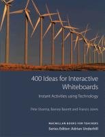 400 Ideas for Interactive Whiteboards Sharma Pete, Barrett Barney, Jones Francis