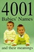 4001 Babies' Names and Their Meanings Robert Hale Uk, Glennon James
