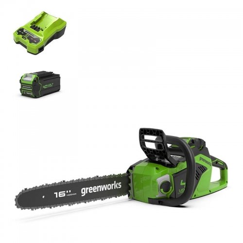 40V Pilarka 40 cm Premium Greenworks + 4Ah + ład. [GD40CS18K4] GREENWORKSTOOLS