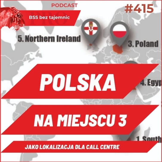 #415 Polska trzecią destynacją świata dla usług Call Contact Centre - BSS bez tajemnic - podcast Doktór Wiktor