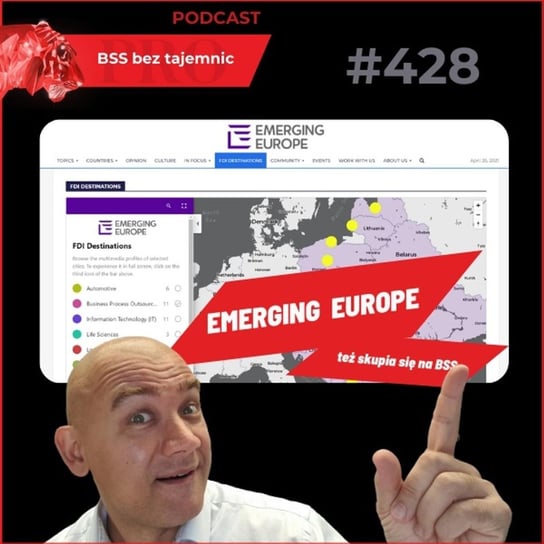 #428 Osiem minut o Emerging Europe i ich związku z sektorem BSS - BSS bez tajemnic - podcast Doktór Wiktor