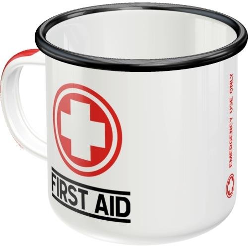 43207 Emaliowany Kubek First Aid - Class Nostalgic-Art Merchandising