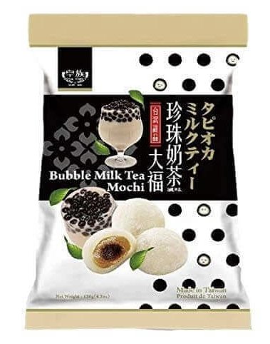 433 - Taiwan Dessert Bubble Milk Tea Mochi 120G Royal Family Food