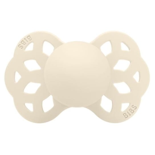 441216 Smoczek Infinity Symetrical Ivory S Bibs