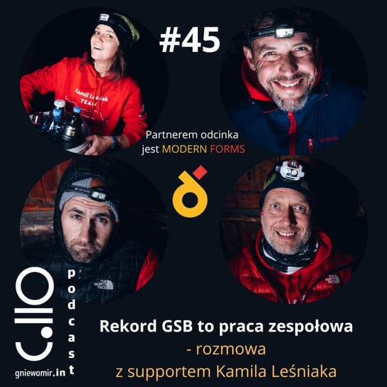 #45 Rekord GSB to praca zespołowa - rozmowa z supportem Kamila Leśniaka - Gniewomir.In - myśl - jedz - biegaj - podcast Skrzysiński Gniewomir