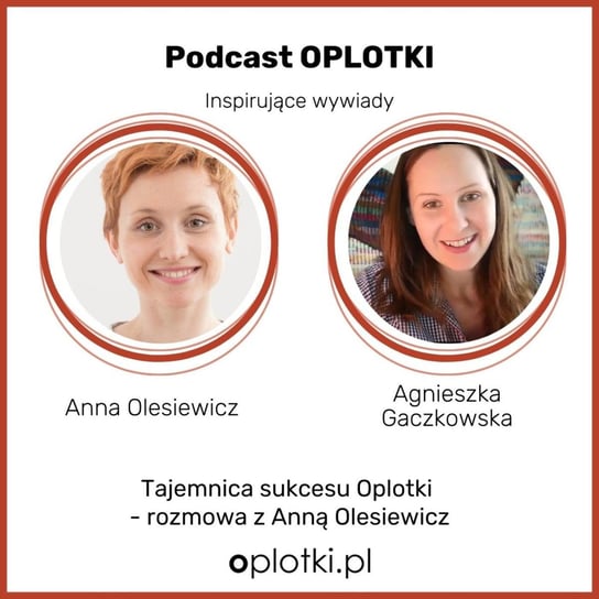#45 Z Anną Olesiewicz o tajemnicy sukcesu Oplotki - 2020 - Oplotki - biznes przy rękodziele - podcast Gaczkowska Agnieszka