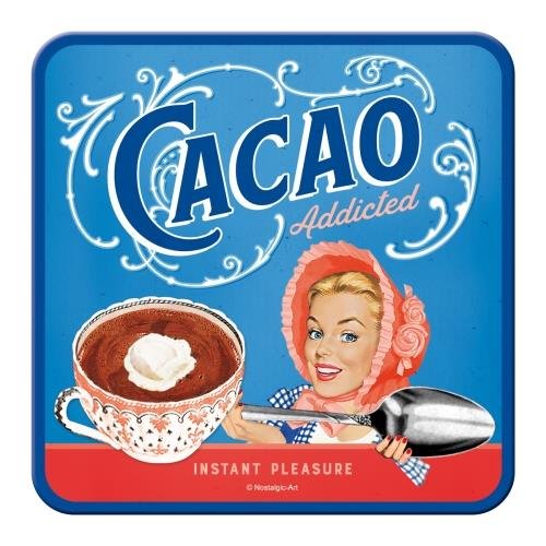 46152 Podstawka Cacao Addicted Nostalgic-Art Merchandising