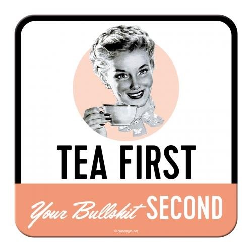 46153 Podstawka Tea First Nostalgic-Art Merchandising