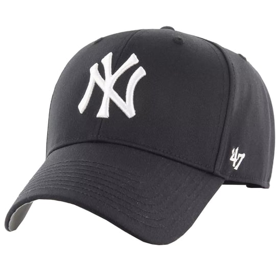 47 Brand, Czapka z daszkiem dziecięca MLB New York Yankees Kids Cap, B-RAC17CTP-BK, Czarna 47 Brand