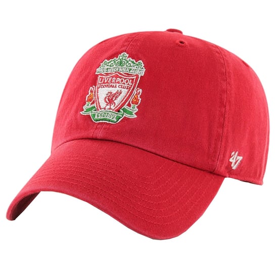 47 Brand EPL FC Liverpool Cap EPL-RGW04GWS-RDB męska czapka  z daszkiem czerwona 47 Brand