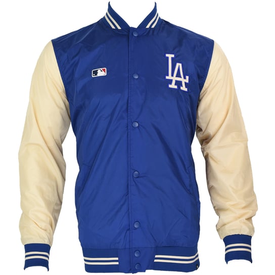 47 Brand Los Angeles Dodgers Drift Track Jacket 681658AA-554375, Mężczyzna, Kurtka, Niebieski 47 Brand