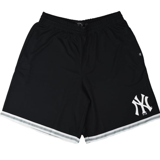 47 Brand Mlb New York Yankees Back Court Grafton Shorts 553880 Męskie Spodenki Czarne 47 Brand