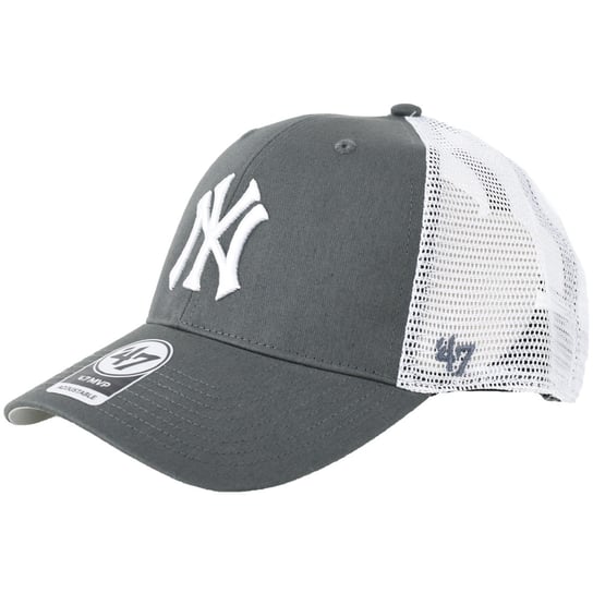 47 Brand MLB New York Yankees Branson Cap B-BRANS17CTP-CCE, unisex czapka z daszkiem szara 47 Brand