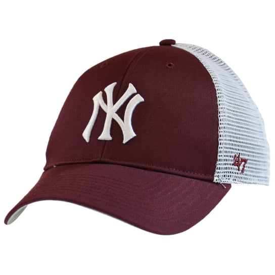 47 Brand MLB New York Yankees Branson Cap B-BRANS17CTP-KME, unisex czapka z daszkiem bordowa 47 Brand