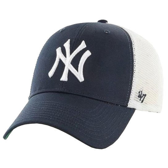 47 Brand MLB New York Yankees Branson Cap B-BRANS17CTP-NYH, Mężczyzna, Czapka z daszkiem, Granatowy 47 Brand