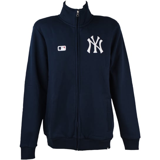 47 Brand MLB New York Yankees Core 47 Islington Track Jacket 546579, Mężczyzna, Bluza sportowa, Granatowy 47 Brand