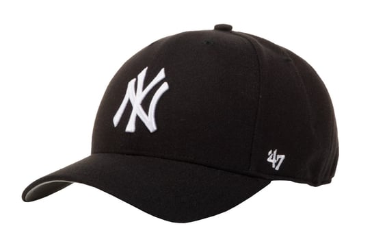 47 Brand New York Yankees Cold Zone '47 B-CLZOE17WBP-BK, Mężczyzna, Czapka z daszkiem, Czarna 47 Brand