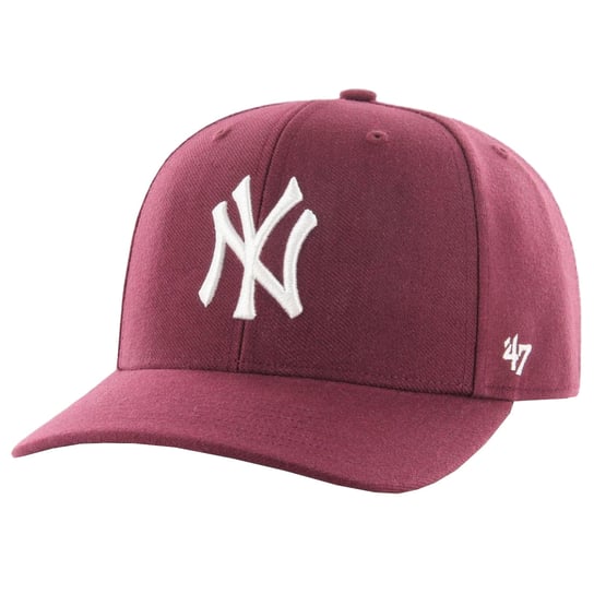 47 Brand New York Yankees Cold Zone '47 B-CLZOE17WBP-KM męska czapka z daszkiem bordowa 47 Brand