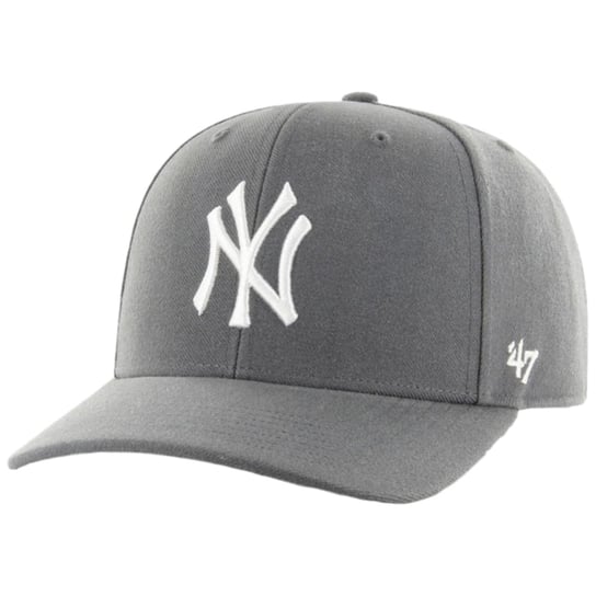 47 Brand New York Yankees Cold Zone '47 MVP DP B-CLZOE17WBP-CC męska czapka z daszkiem szara 47 Brand