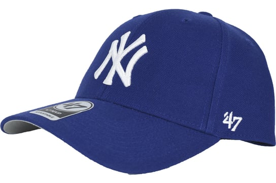 47 Brand New York Yankees MVP Cap B-MVP17WBV-DL, Kobieta/Mężczyzna, Czapka z daszkiem, Niebieska 47 Brand