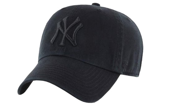 47 Brand New York Yankees MVP Cap B-RGW17GWSNL-BKF, Kobieta, Czapka z daszkiem, Czarna 47 Brand
