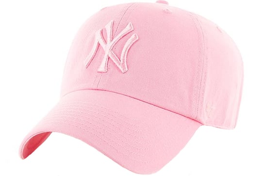 47 Brand New York Yankees MVP Cap B-RGW17GWSNL-RSA, Damskie, czapka z daszkiem, Różowy 47 Brand
