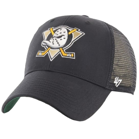 47 Brand NHL Anaheim Ducks Branson Cap H-BRANS25CTP-BKC, unisex czapka z daszkiem czarna 47 Brand