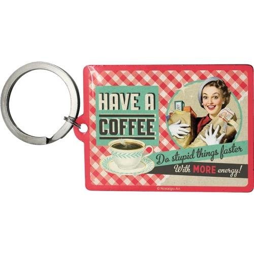 47028 Brelok do kluczy Have A Coffee Nostalgic-Art Merchandising
