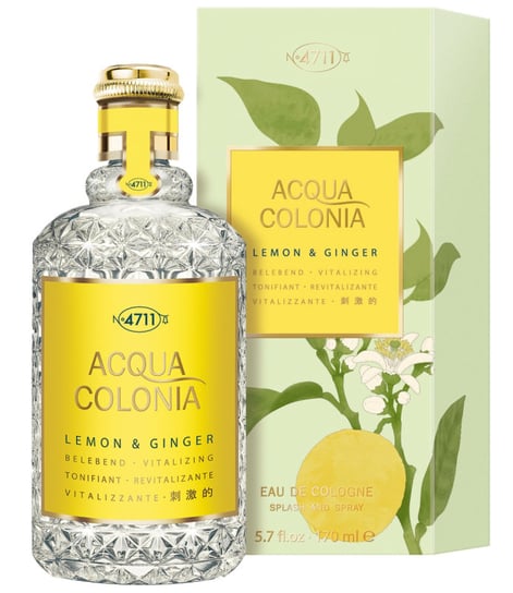 4711, Acqua Colonia Lemon & Ginger, woda kolońska, 170 ml 4711