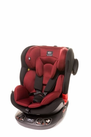 4BABY, Space-fix Fotelik samochodowy 0-36 kg (0+ / 1 / 2 /3), czerwony 4 Baby