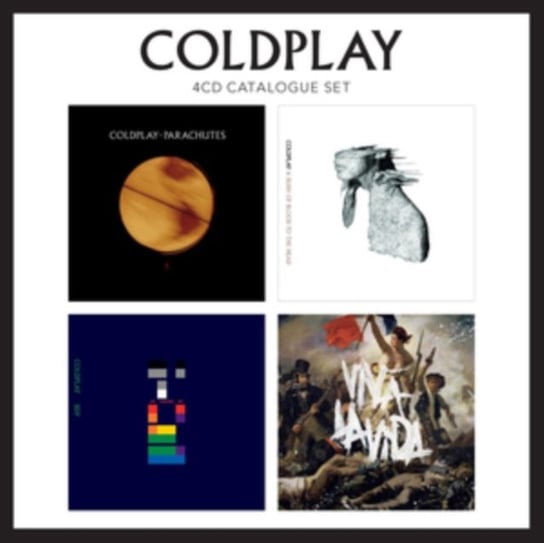 4CD Catalogue Set Coldplay