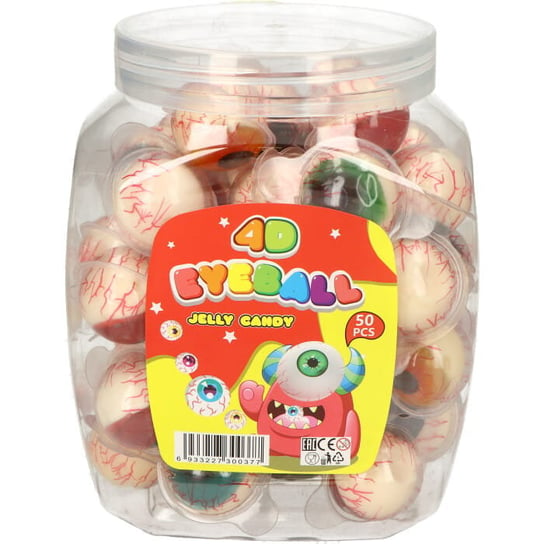 4D Eyeball Jelly Candy Żelki Oczy 50 Szt Inna marka