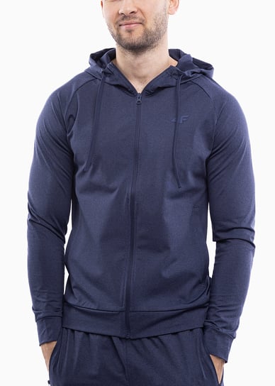 4F bluza męska sportowa z kapturem dresowa rozpinana logo roz. M 4F