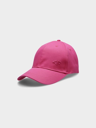 4F, Czapka z daszkiem damska Strapback, 4FSS23ACABF109-55S, Fuksja, Rozmiar S 4F