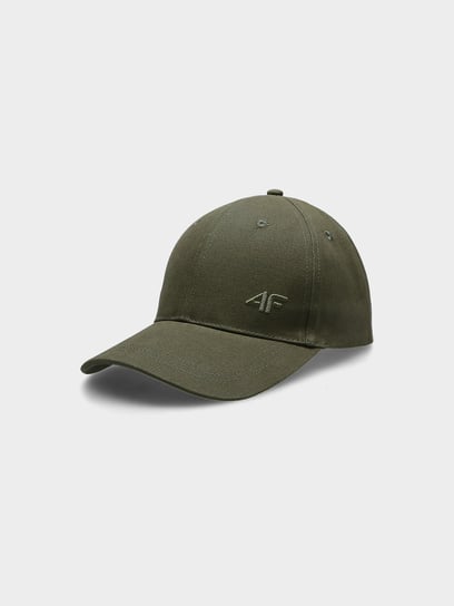 4F, Czapka z daszkiem męska Strapback, 4FSS23ACABM119-43S, Khaki, Rozmiar M 4F