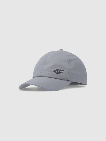 4F Czapka z daszkiem strapback dziecięca 4FJWSS25ACABU386-25S Szary Roz. Uniwersalny 4F