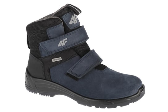 4F Junior Trek HJZ21-JOBMW252-31S, chłopięce buty trekkingowe granatowe 4F