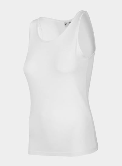 4F, Koszulka damska, NOSH4-TSD003, biała, rozmiar M 4F