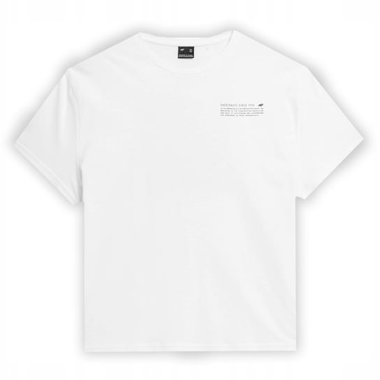 4F Koszulka Damska T-Shirt Biała Ttshf344 M 4F