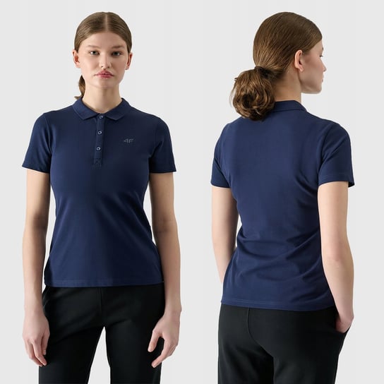 4F KOSZULKA POLO DAMSKA T-SHIRT SPORTOWY BASIC SS24 4F