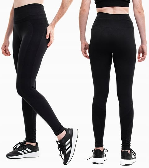 4F legginsy damskie sportowe fitness leginsy wysoki stan roz.M/L 4F