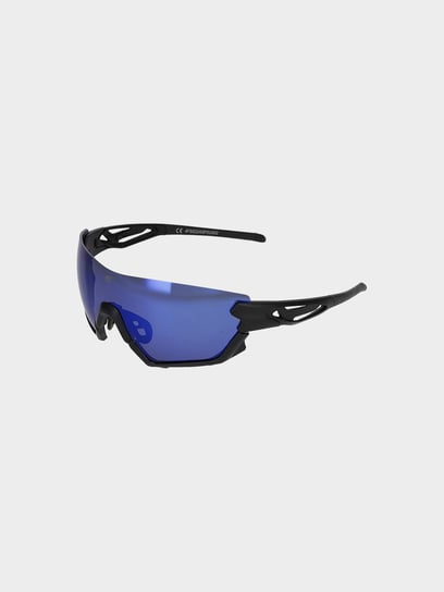 4F, Okulary rowerowe z polaryzacją, 4FSS23ASPSU004-33S, Niebieski 4F
