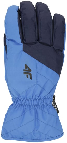 4F, Rękawice narciarskie, H4Z19-REM001 33S, niebieskie, rozmiar L 4F