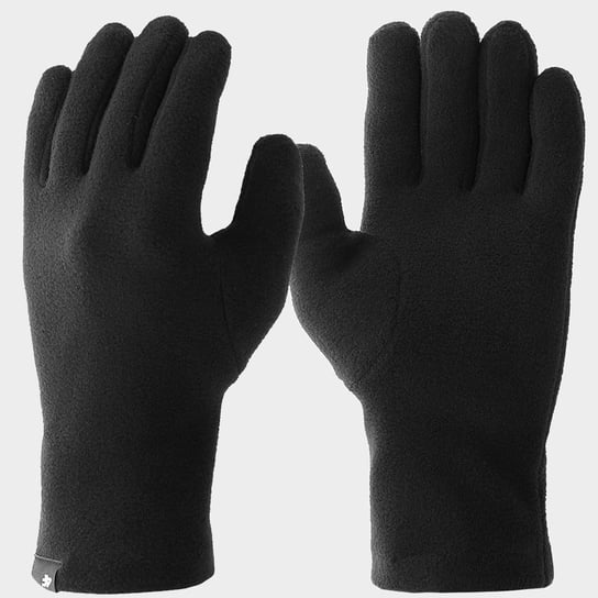 4F, Rękawice zimowe,  H4Z22-REU015 20S, czarny, L 4F