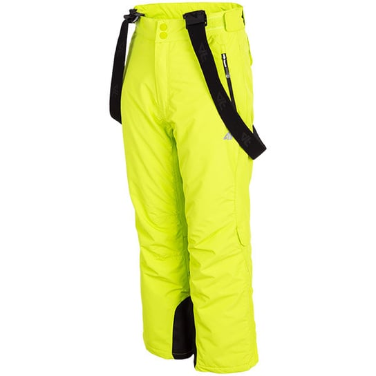 4F, Spodnie narciarskie chłopięce, H4J19-JSPMN001A, zielone 45S, rozmiar 122 4F