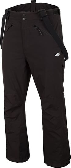 4F, Spodnie narciarskie męskie, H4Z19-SPMN001 20S, czarny, rozmiar XXXL 4F