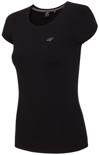 4F, T-shirt damski, H4L18-TSD002, rozmiar M, czarny 4F